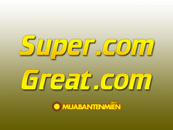 Tên miền super.com mới được bán giá 1,2 triệu USD