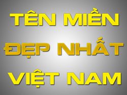 Tên miền đẹp nhất Việt Nam mua bán ở đâu, giá bao nhiêu?